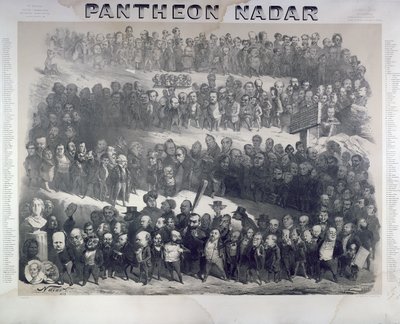 Nadar Pantheon, 1854, Paris by Nadar
